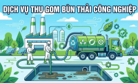 Dịch Vụ Thu Gom Bùn Thải Công Nghiệp