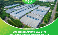Lập Báo Cáo ĐTM Khu Công Nghiệp 