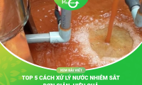 Cách Xử Lý Nước Nhiễm Sắt