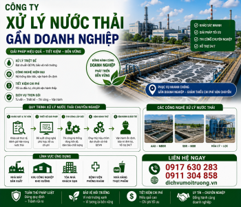 Công ty xử lý nước thải gần doanh nghiệp