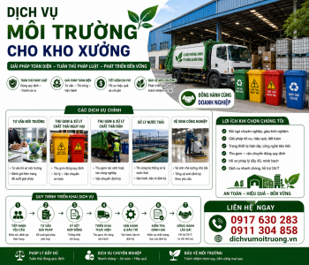 Dịch vụ môi trường cho kho xưởng