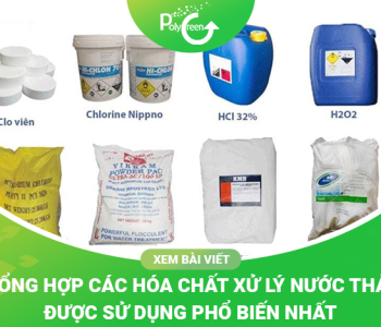 Các Hóa Chất Xử Lý Nước Thải
