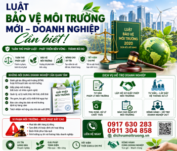 Luật Bảo vệ môi trường mới doanh nghiệp cần biết