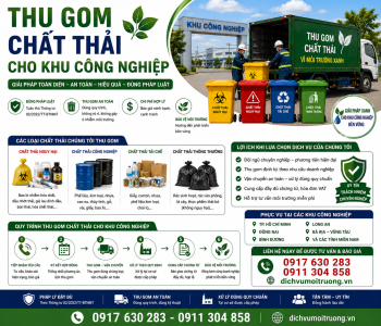 Thu gom chất thải cho khu công nghiệp