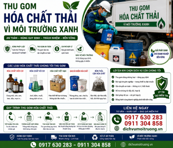 Thu gom hóa chất thải