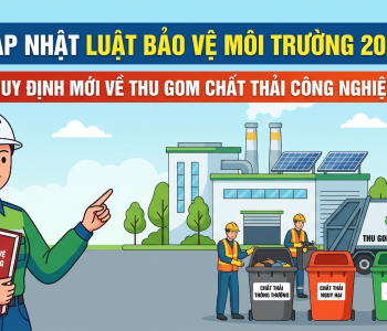 Cập nhật Luật Bảo vệ Môi trường 2026 về thu gom chất thải công nghiệp.