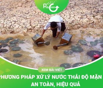 Phương Pháp Xử Lý Nước Thải Độ Mặn Cao Hiệu Quả
